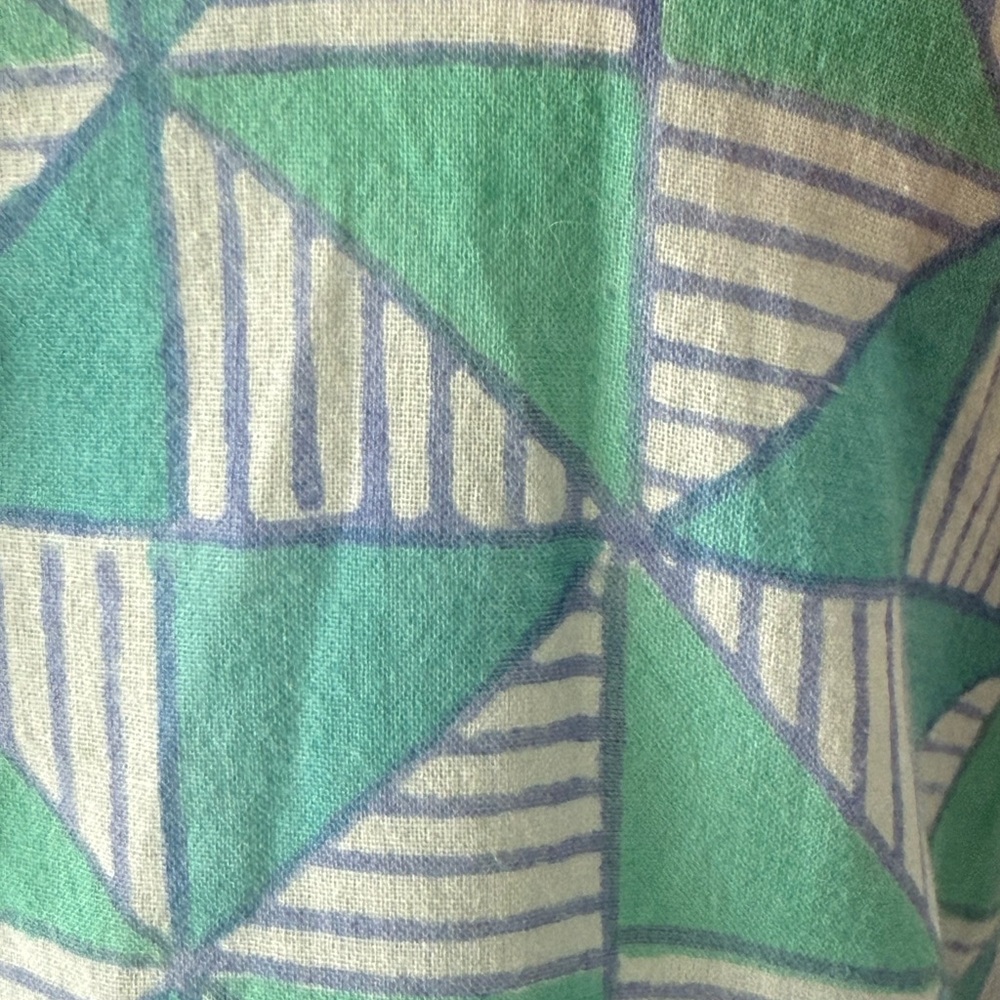 Oliphant Print Pullover Tunic Top - image 5